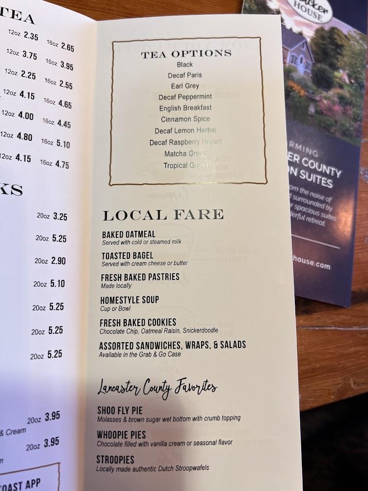 Corner Coffee Shop Menu image 3